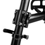 ThreeH Retractable Bike Luggage Cargo Rack Aluminum Alloy Bicycle Pannier Bag Holder Easy to Install BK41