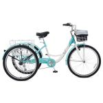 VIRIBUS 7-Speed Adult Tricycle with Baskets