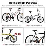 West Biking 110Lb Capacity Almost Universal Adjustable Bike Cargo Rack Cycling Equipment Stand Footstock Bicycle Luggage Carrier Racks with Reflective Logo