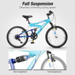 WEIZE 20-Inch Kids Mountain Bike with Suspension