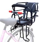Bwcece Rear Kid's Bike Seat,Back Mount Child Bike Seat Attachment for Adult Bike,Outdoor Bike Seat for Children,Toddlers,and Kids (Up to 110lb)
