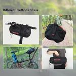 CamGo 20 Inch Folding Bike Bag - Waterproof Bicycle Travel Case Outdoors Bike Transport Bag for Cars Train Air Travel (Black, 20 inch)