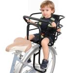 Bwcece Upgraded Rear Child Bike Seat,Back Mount Kid's Bike Seat with Foot Pedals Back Rest Handrail, Designed for Children Aged 18 Month to 8 Years Old,Easy Installation