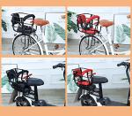 Bwcece Rear Kid's Bike Seat,Back Mount Child Bike Seat Attachment for Adult Bike,Outdoor Bike Seat for Children,Toddlers,and Kids (Up to 110lb)