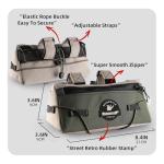 Rhinowalk Bike Handlebar Bag Bicycle Front Bag Storage Small Pouch with Shoulder Strap for Urban Cycling