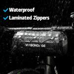 OFFBONDAGE Bike Handlebar Bag for Bicycle Front Storage Bag Waterproof Shoulder Bag with Shoulder Strap for Road Mountain Bike Bikepacking