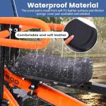 SHIAOBYC Kids Bike Seat Child Bike Seat Bicycle Seats for Children 2-5 Years Front Mount Kid Bicycle Seat Kids Bicycle Seats with Foot Pedals Front Mount with Handlebar Attachment Detachable