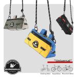 Rhinowalk Bike Handlebar Bag Bicycle Front Bag Storage Small Pouch with Shoulder Strap for Urban Cycling