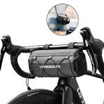 OFFBONDAGE Bike Handlebar Bag for Bicycle Front Storage Bag Waterproof Shoulder Bag with Shoulder Strap for Road Mountain Bike Bikepacking