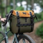 ROCKBROS Bike Handlebar Bag Waterproof Cycling Pouch 24L Bicycle Front Storage Pouch Bag with Shoulder Strap