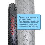MOHEGIA 26x2.125 Cruiser Bike Tire Set