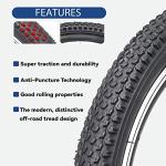 Hycline 20-inch Mountain Bike Tires 2-Pack
