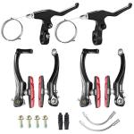 Bicycle CNC V Brake Set with Levers and Cables