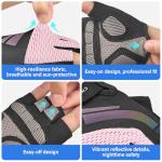 Kids Half Finger Cycling Gloves - Breathable & Non-Slip