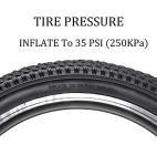 Hycline 20-inch Mountain Bike Tires 2-Pack