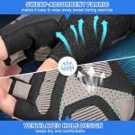 Kids Half Finger Cycling Gloves - Breathable & Non-Slip