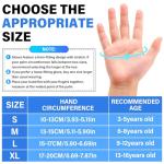 Kids Half Finger Cycling Gloves - Breathable & Non-Slip