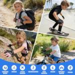 Kids Half Finger Cycling Gloves - Breathable & Non-Slip