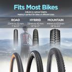 Portable Adjustable Bicycle Stand for Indoor Storage