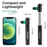 ROCKBROS Mini Bike Pump for Presta & Schrader