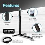 Portable Adjustable Bicycle Stand for Indoor Storage