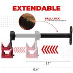 Horizontal Bike Wall Mount Rack for One Bicycle