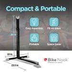 Portable Adjustable Bicycle Stand for Indoor Storage