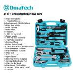 DURATECH 40-Piece Bike Repair Kit with Case