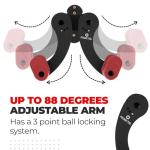 Horizontal Bike Wall Mount Rack for One Bicycle