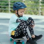 Adjustable Kids Bike Helmet with Visor & Light