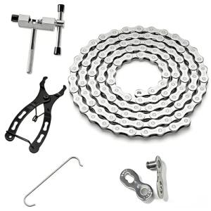 CUEQQY 6/7/8 Speed Bike Chain Replacement Kit
