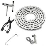 CUEQQY 6/7/8 Speed Bike Chain Replacement Kit