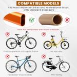 Front-Mounted Kids Bike Seat with Foot Pedals