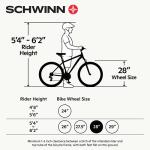 Schwinn Network 1 Hybrid Bike, 21-Speed, 700c