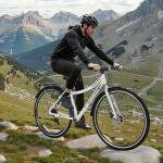 VEVOR Hybrid Bike with Aluminum Frame and 7-Speed