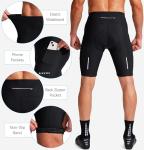 Men's 3D Padded Cycling Shorts with Pockets