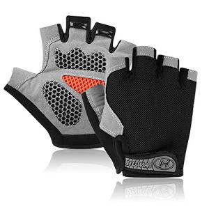 Accmor Half Finger Cycling Gloves for Men and Women