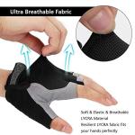 Accmor Half Finger Cycling Gloves for Men and Women