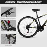 WEIZE 29 Inch Hardtail Mountain Bike with Suspension