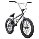 Mongoose Legion L60 Kids Freestyle BMX Bike, Intermediate Rider, Boys and Girls Bikes, 20-Inch Wheels, Hi-Ten Steel Frame, Micro Drive 25x9T BMX Gearing, Grey