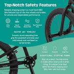 Retrospec Sesh BMX Bike for Kids - 20in Freestyle Bicycle with Pro-Level Features, Removable Axle Pegs & U-Brake - Durable Steel Frame Youth Bike with Shock-Absorbing Tires for Ages 6-11