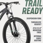 Mongoose Impasse 1.0 Mountain Bike, 7-Speed, Full Suspension