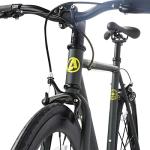 AVASTA Single-Speed Fixed Gear Urban Commuter Bike for Women and Men, Lightweight Unisex Fixie Bike, Flat Handlebar Flip Flop Hub City Road Bicycle, 58 Color Green