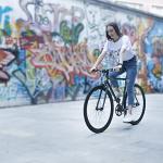 AVASTA Single-Speed Fixed Gear Urban Commuter Bike for Women and Men, Lightweight Unisex Fixie Bike, Flat Handlebar Flip Flop Hub City Road Bicycle, 58 Color Green