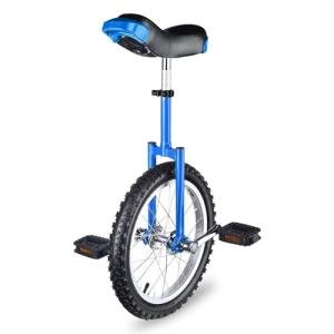 AW 16" Inch Wheel Unicycle Leakproof Butyl Tire Wheel Cycling Outdoor Sports Fitness Exercise Health Blue