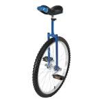 DYNAMI 24 Inch Unicycle with Manganese Steel Frame,Leakproof Tire,Adjustable Seat,Curved PU Seat,Mute Bearing,Exercise Bicycle for Adults Outdoor Sports Fitness Exercise (Blue)