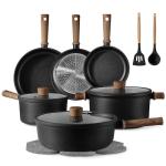 CAROTE Nonstick Titanium Cookware Set 16pcs