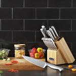 McCook® Knife Sets,German Stainless Steel Knife Block Sets with Built-in Sharpener