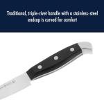 HENCKELS Statement Razor-Sharp 8-inch Bread Knife, Cake Knife, German Engineered Informed by 100+ Years of Mastery, Black