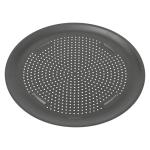 GoodCook AirPerfect Insulated Nonstick Carbon Steel Pizza Pan with Cutting Guides, Perforated Nonstick Pizza Pan, 15.75-Inch, Gray